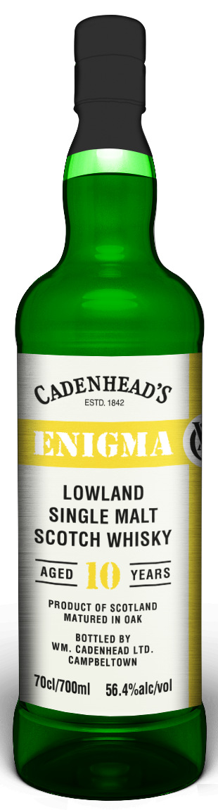 A Bottle of Engima-Strathenry-10-YO