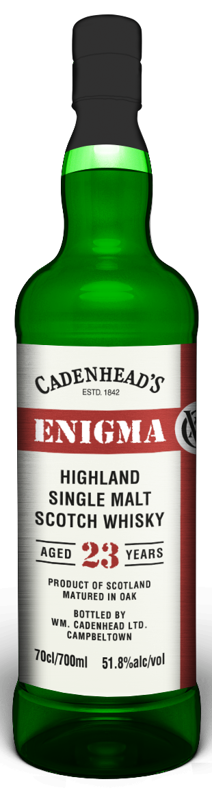 A Bottle of Enigma-Highland-23-YO
