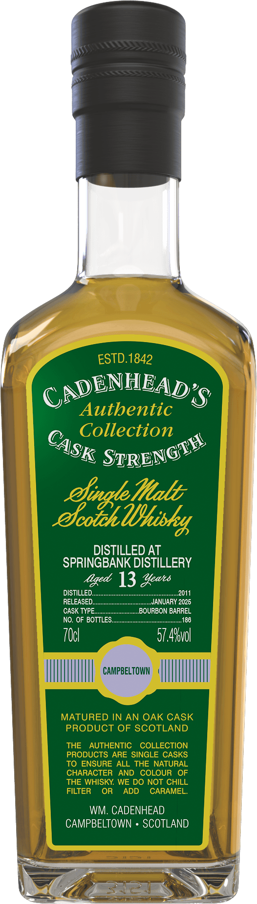 A Bottle of Springbank-13YO